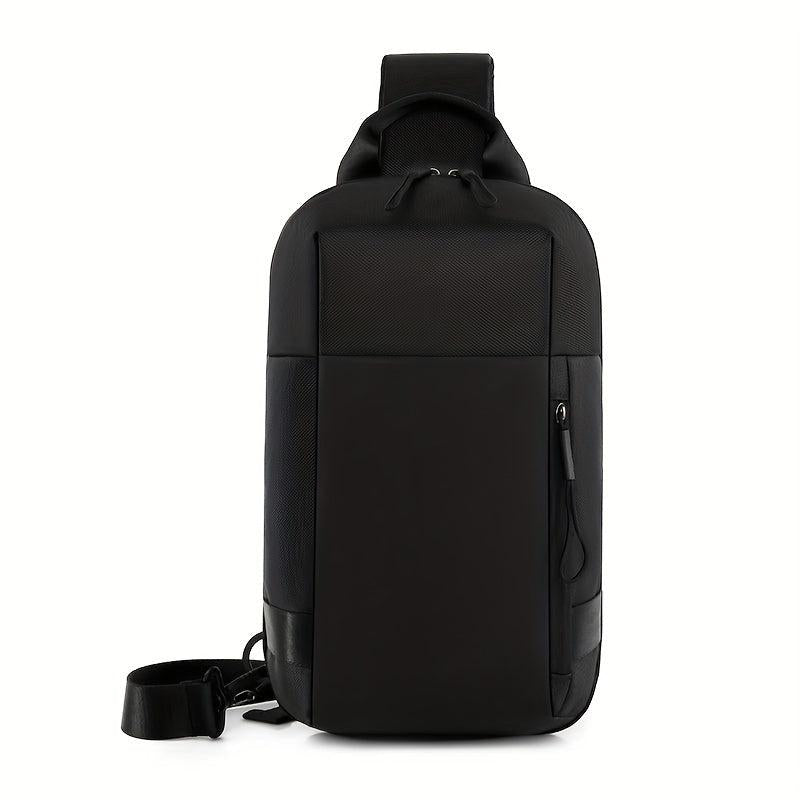 Men's High Crossbody Shoulder Bag Chest Bag With Safety Lock