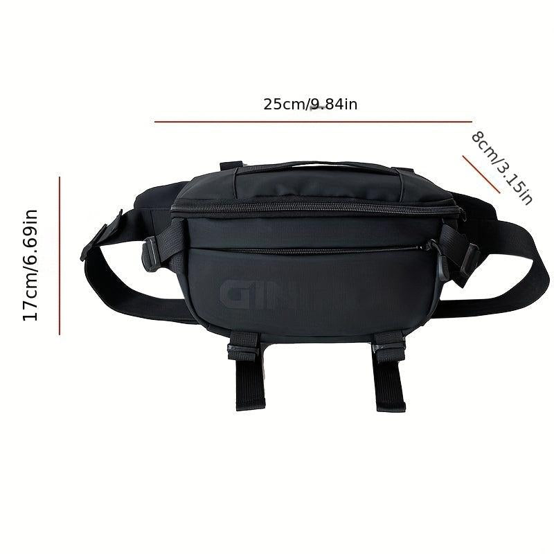 Letter Pattern Chest Bag Waist Bag Student Casual Fanny Bag