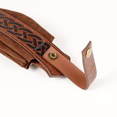 Vintage Viking Style Faux Leather Handbag