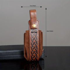 Vintage Viking Style Faux Leather Handbag