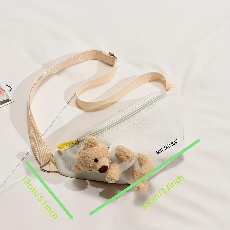 Casual Canvas Waist Bag for Traveling and Outdoor Activities