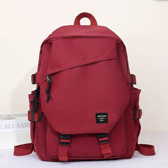 Stylish Large Capacity Backpack Waterproof Nylon Women's School Bag