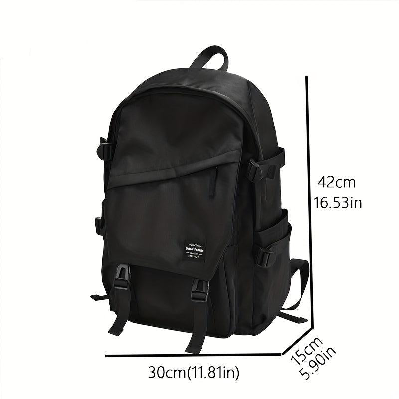 Stylish Large Capacity Backpack Waterproof Nylon Women's School Bag