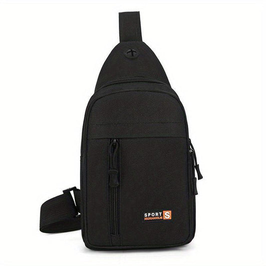 Men's Camo Chest Bag Outdoor Sports Crossbody Bag