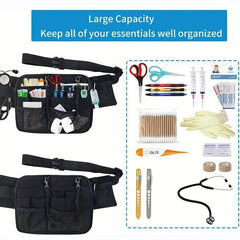 Portable Pet Medical Tool Waist Bag for Professionals