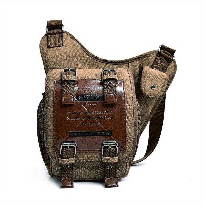 WEIXIER Men's Casual Waterproof Chest Bag Waist Bag Leg Bag