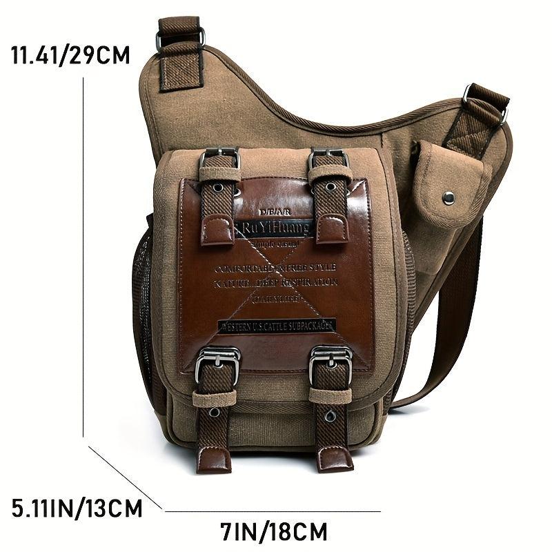 WEIXIER Men's Casual Waterproof Chest Bag Waist Bag Leg Bag