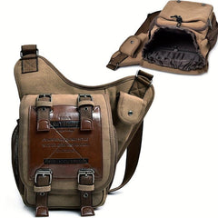WEIXIER Men's Casual Waterproof Chest Bag Waist Bag Leg Bag