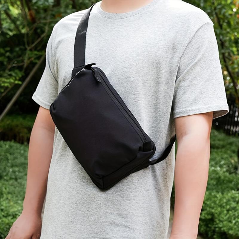 Outdoor Fanny Pack Crossbody Bag Men's And Women's Chest Bag