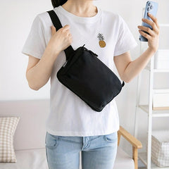 Outdoor Fanny Pack Crossbody Bag Men's And Women's Chest Bag