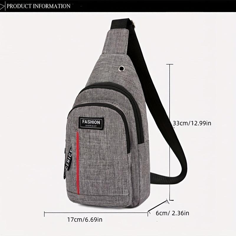 Men's Chest Bag Outdoor Sports Anti-water Messenger Bag