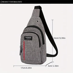 Men's Chest Bag Outdoor Sports Anti-water Messenger Bag