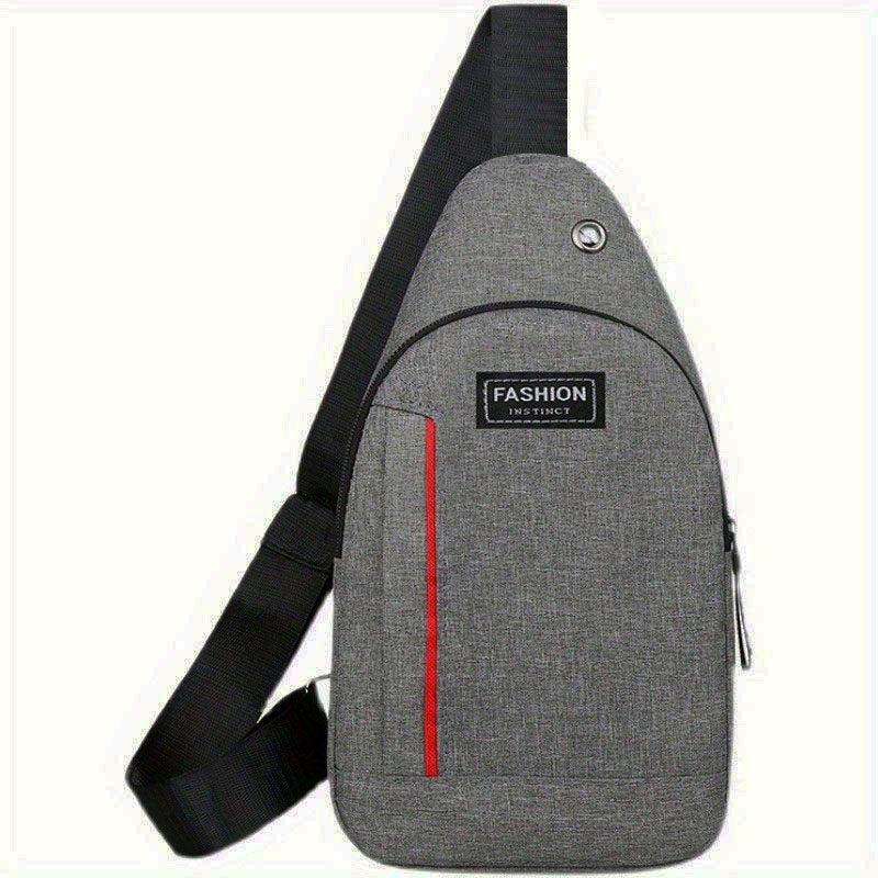 Casual Chest Bag Oxford Cloth Sports Shoulder Bag