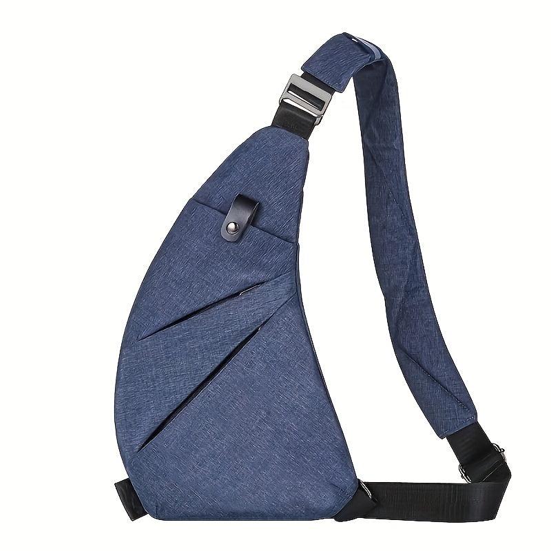 Men's Waterproof Sling Bag Anti-theft Crossbody Bag