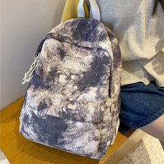 Canvas Backpack Women's Casual Outdoor Travel Bag