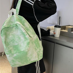 Canvas Backpack Women's Casual Outdoor Travel Bag