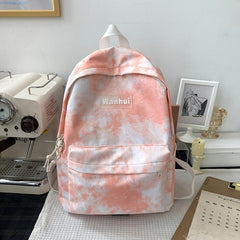 Canvas Backpack Women's Casual Outdoor Travel Bag