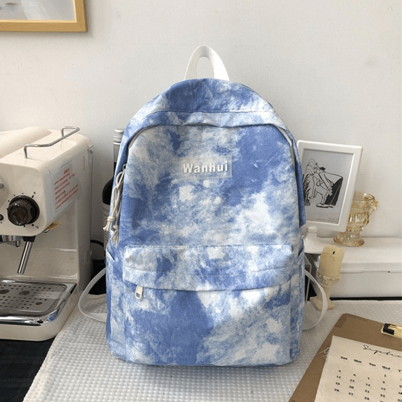 Canvas Backpack Women's Casual Outdoor Travel Bag