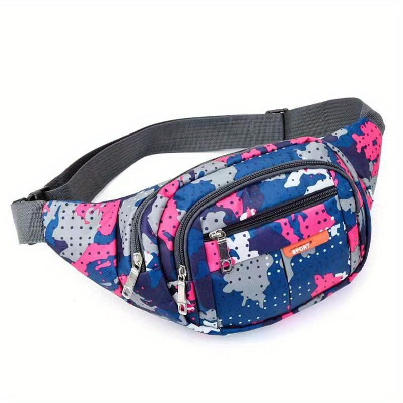 Outdoor Fitness Sports Fanny Pack Men Women Traveling Camping Crossbody Bag