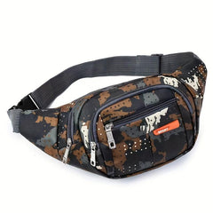 Outdoor Fitness Sports Fanny Pack Men Women Traveling Camping Crossbody Bag
