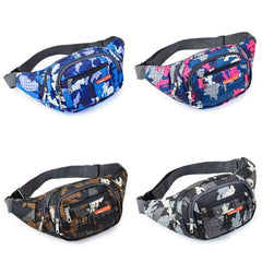 Outdoor Fitness Sports Fanny Pack Men Women Traveling Camping Crossbody Bag
