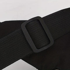 Men's Multifunctional Waist Bag Fanny Pack With Earphone Hole