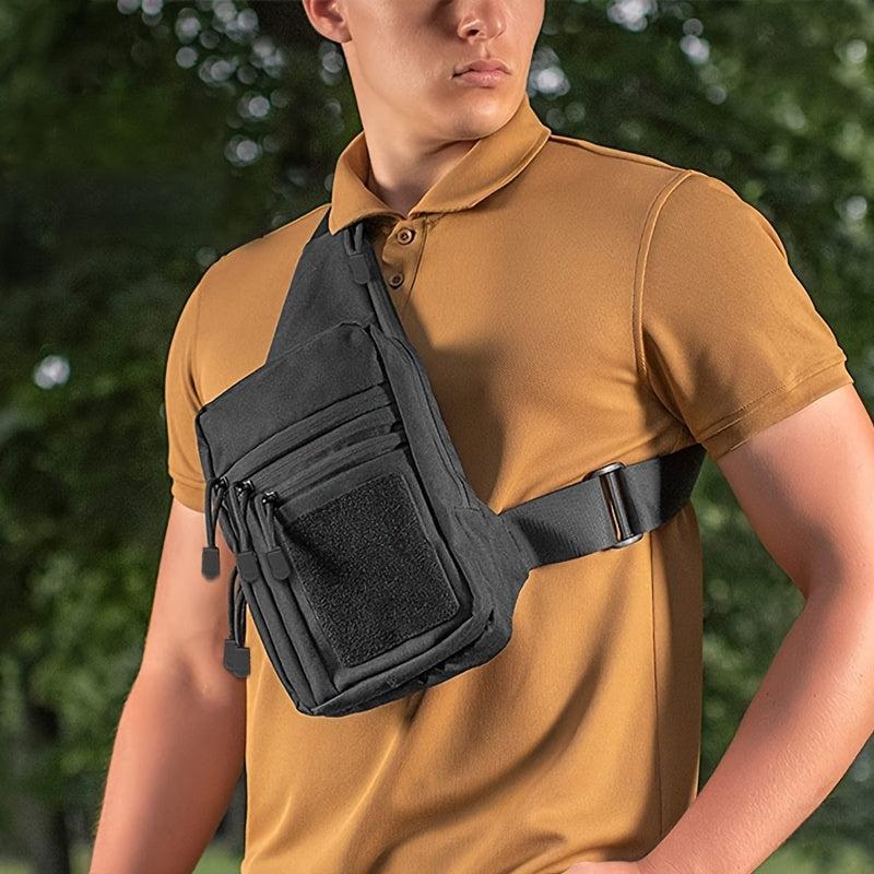 Tactical Men's Chest Gun Bag Outdoor Field Messenger Military Bag