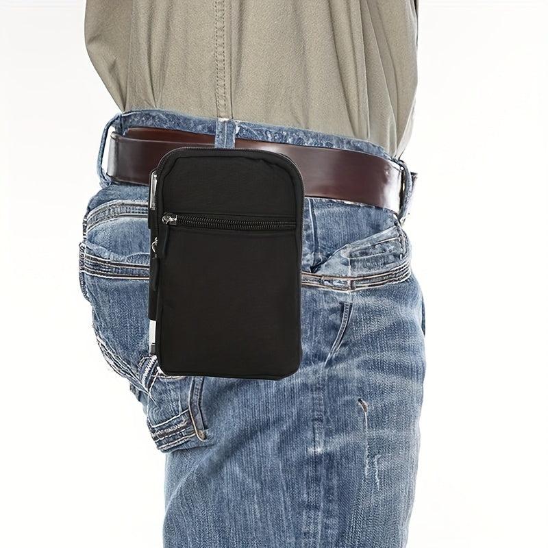 Waist Bag With Pen Holder Belt Clip Bag For Hiking Cycling