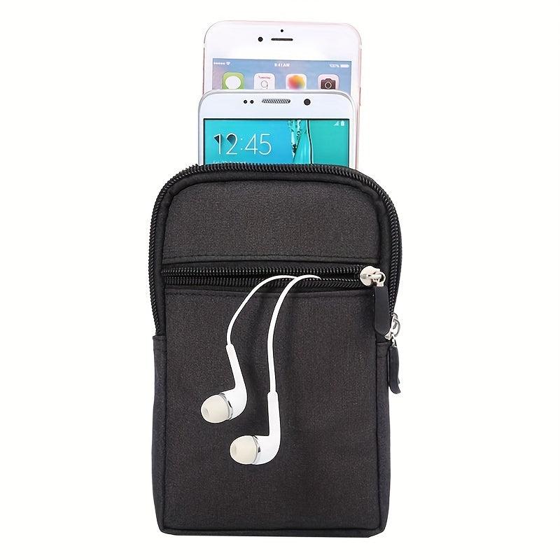 Waist Bag With Pen Holder Belt Clip Bag For Hiking Cycling