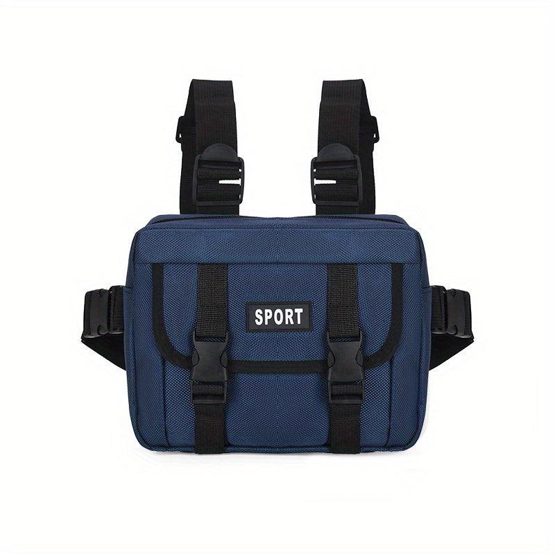 Men's Lightweight Outdoor Chest Bag for Workouts Running Climb