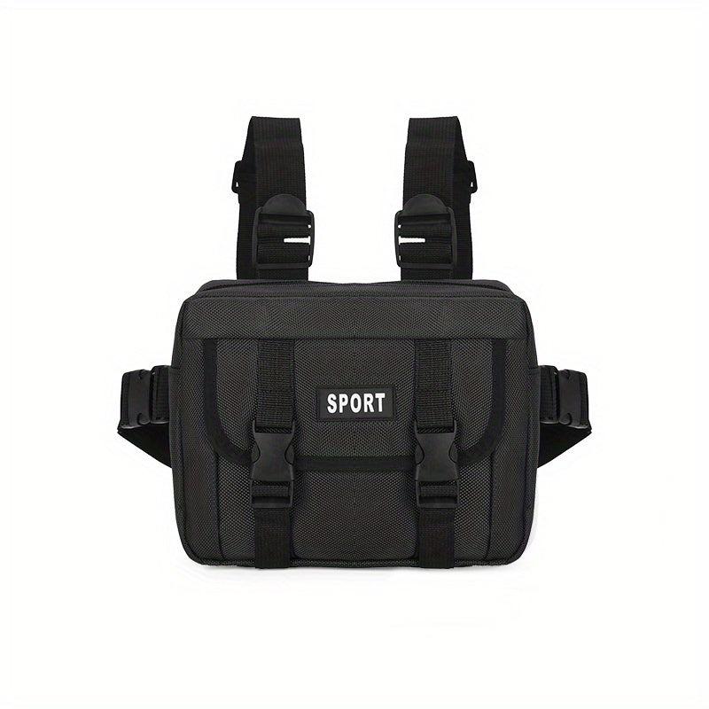 Men's Lightweight Outdoor Chest Bag for Workouts Running Climb