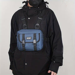 Men's Lightweight Outdoor Chest Bag for Workouts Running Climb