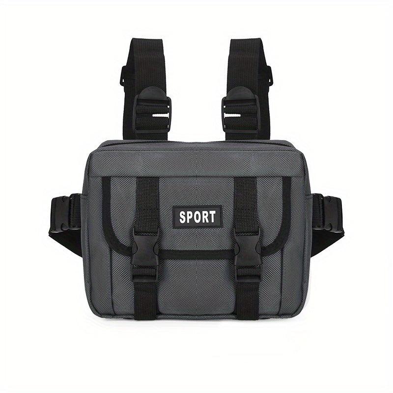 Men's Lightweight Outdoor Chest Bag for Workouts Running Climb