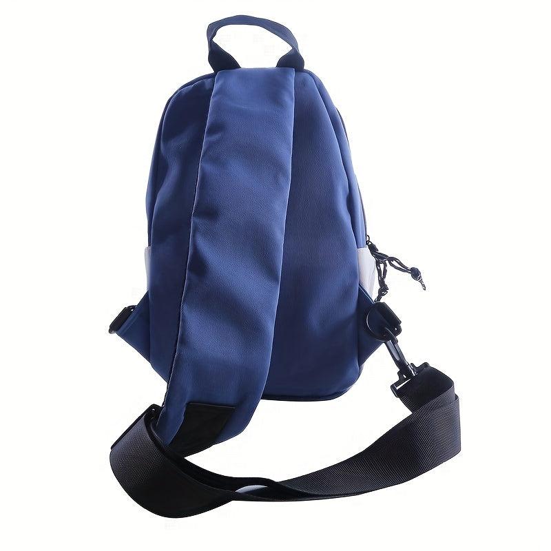 Men's Casual Chest Bag Outdoor Nylon Large Capacity Crossbody Bags