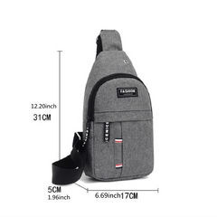 Men's Waterproof Chest Bag Outdoor Shoulder Bag