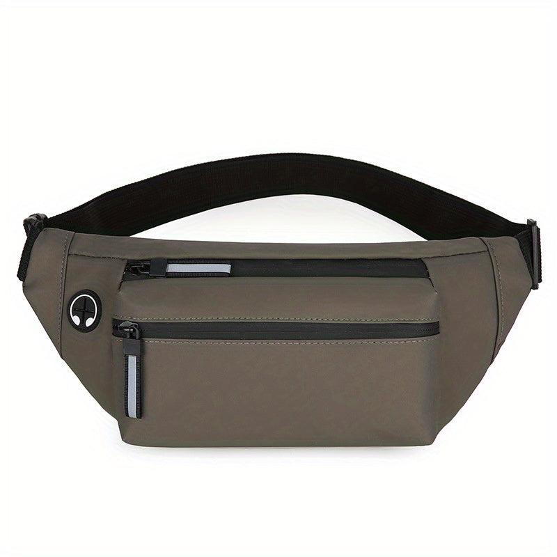 Men's Outdoor Sports Fanny Pack with Earphone Hole