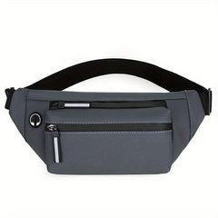 Men's Outdoor Sports Fanny Pack with Earphone Hole