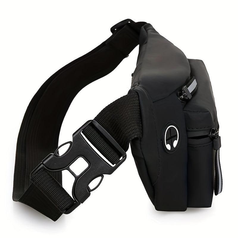 Men's Outdoor Sports Fanny Pack with Earphone Hole
