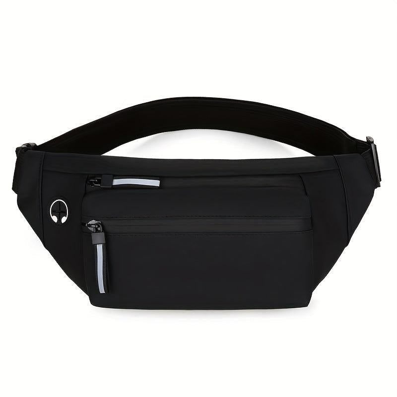 Men's Outdoor Sports Fanny Pack with Earphone Hole