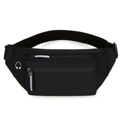 Men's Outdoor Sports Fanny Pack with Earphone Hole