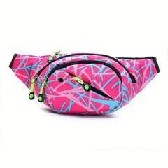 Adjustable Waist Chest Bag for Running Hiking Cycling