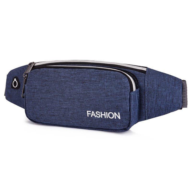 Men's Waist Bag Fanny Pack Chest Bag Outdoor Running Mountaineering Hiking