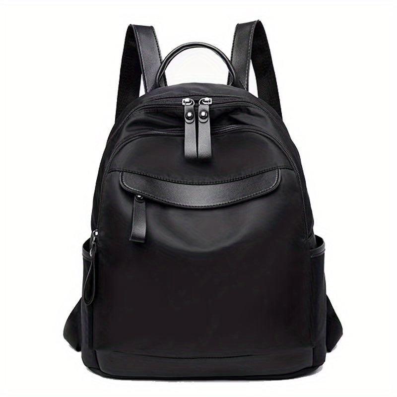 Textured Portable Shoulder Bag Nylon Lightweight Backpack