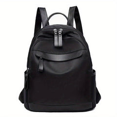Textured Portable Shoulder Bag Nylon Lightweight Backpack
