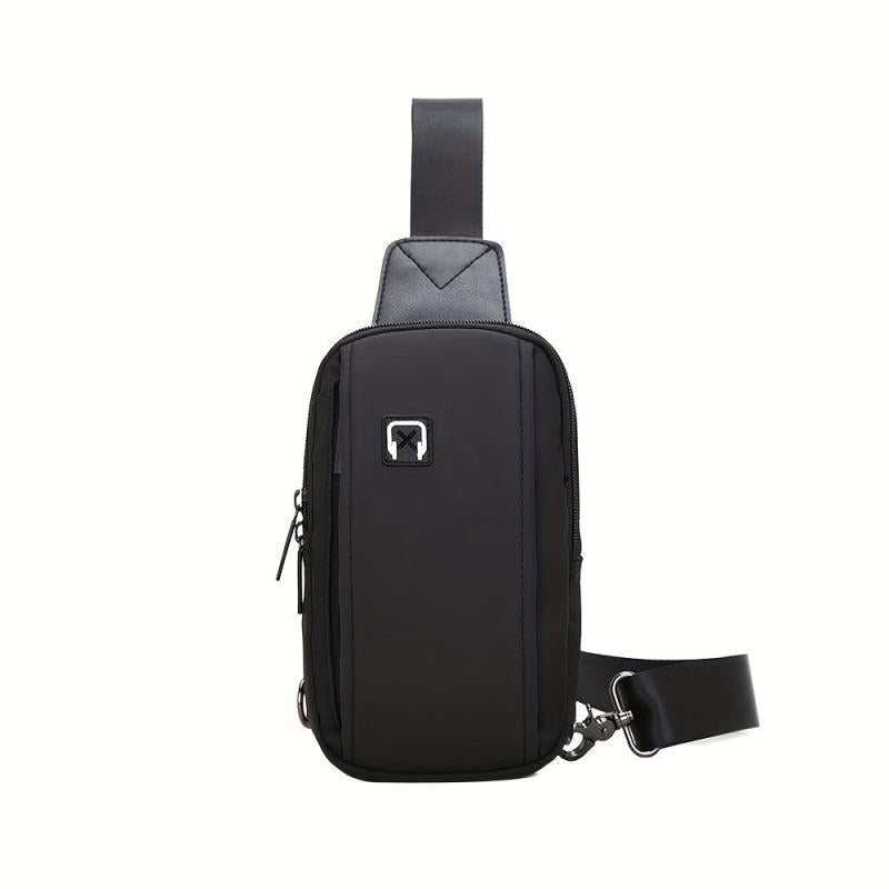 Men's Mini Chest Bag With Earphone Hole for Outdoor Sports