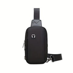 Men's Mini Chest Bag With Earphone Hole for Outdoor Sports