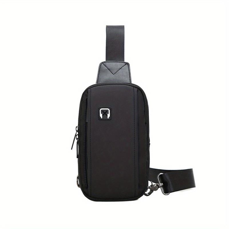 Men's Mini Chest Bag With Earphone Hole for Outdoor Sports