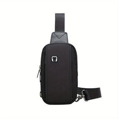 Men's Mini Chest Bag With Earphone Hole for Outdoor Sports