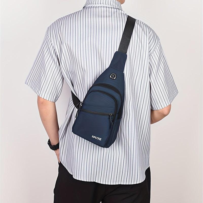 Men's Crossbody Bag Waterproof Shoulder Bag