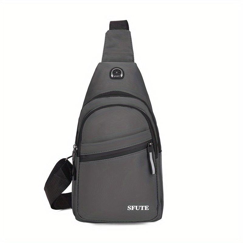 Men's Crossbody Bag Waterproof Shoulder Bag
